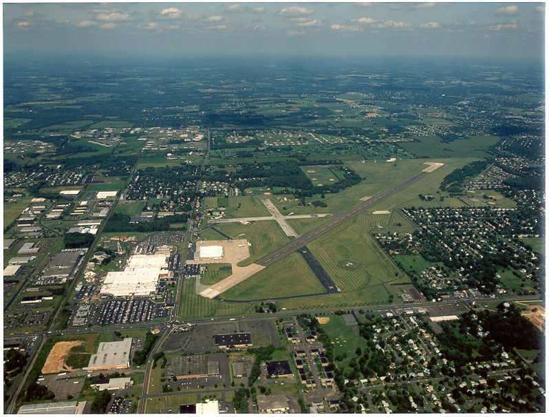 Present day Warminster Naval Air Development Center